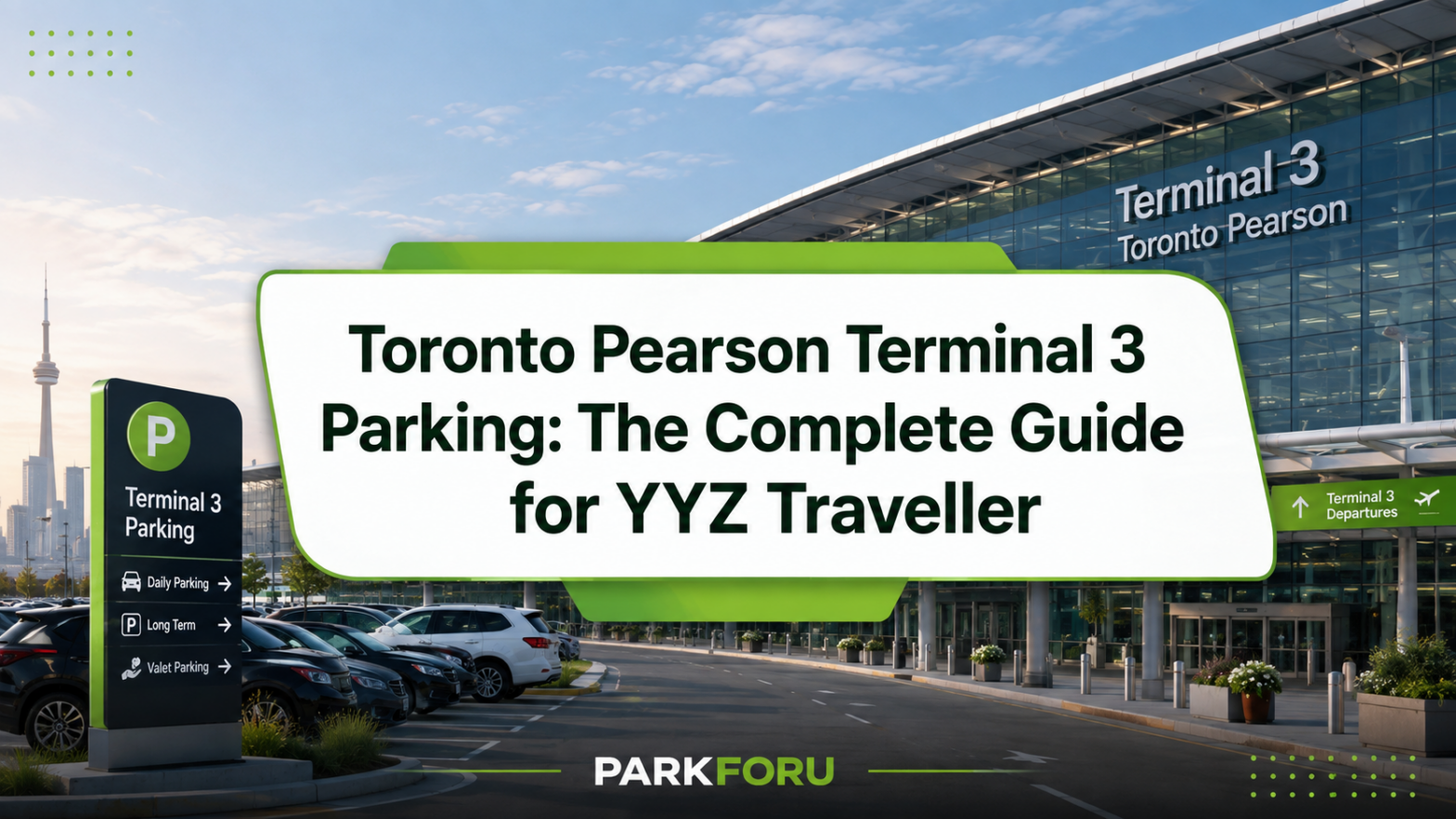 Toronto Pearson Terminal 3 parking